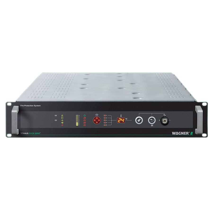 TITANUS RACK SENS 2U - автономное устройство пожаротушения для серверных стоек и шкафов управления